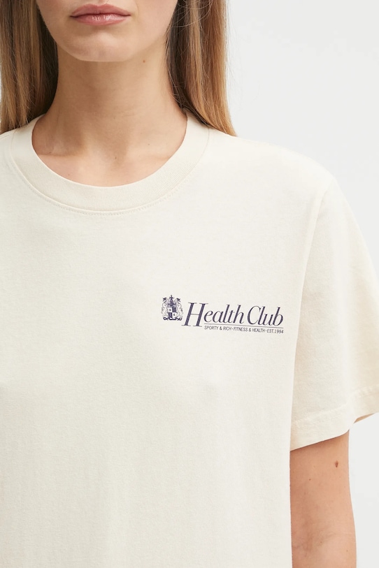 Sporty & Rich cotton t-shirt Lion Health TO043620080CR01