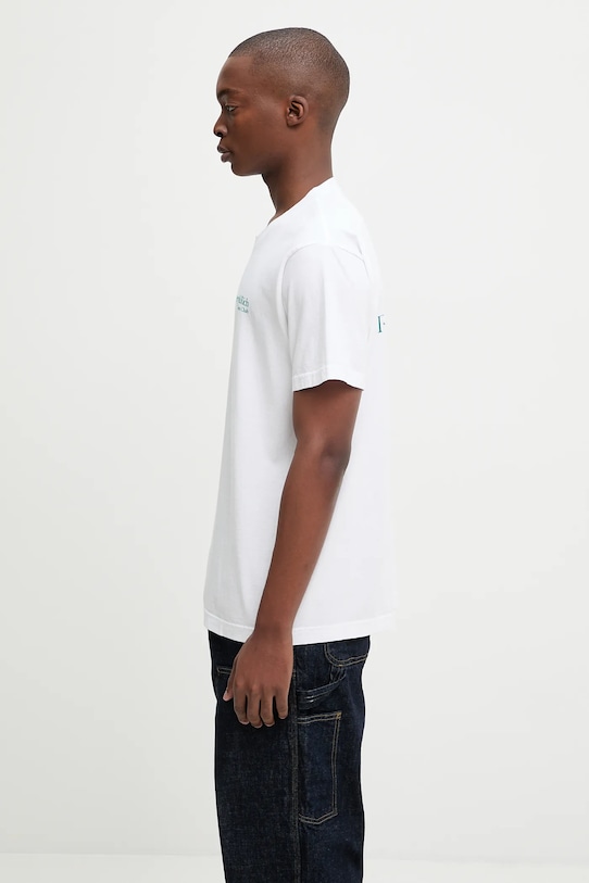 Odzież Sporty & Rich t-shirt bawełniany Play Tennis TO043621425WH01 biały