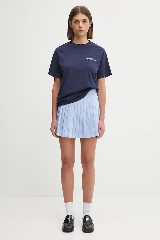 Sporty & Rich cotton t-shirt Health Is Wealth TO043602006BL106