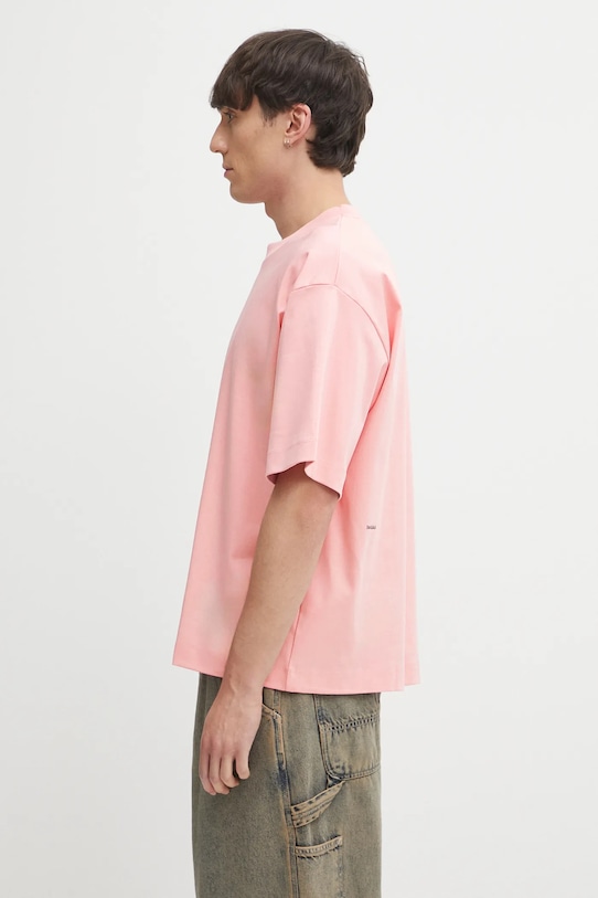 Oblečení Bavlněné tričko Pangaia DNA Oversized T-Shirt 10002572 růžová