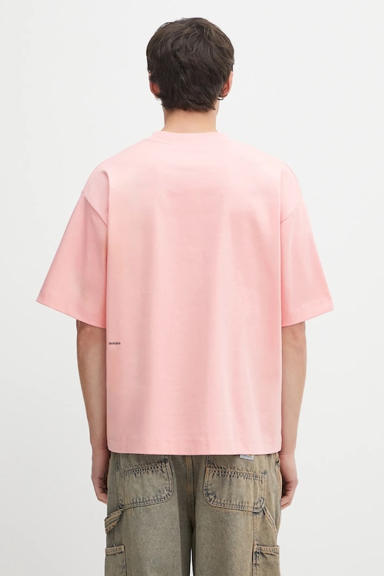 Bavlněné tričko Pangaia DNA Oversized T-Shirt 10002572 růžová