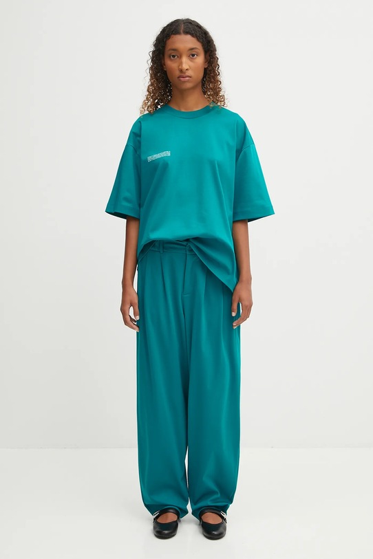 Bavlněné tričko Pangaia DNA Oversized T-Shirt 10002572