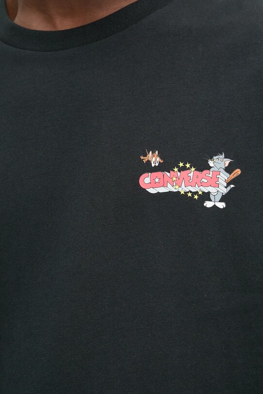 Converse t-shirt bawełniany Converse x Tom & Jerry 10028755.A01