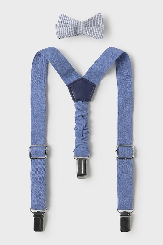 Mayoral szelki i mucha dziecięca niebieski 10161.3A.Baby.PPY2
