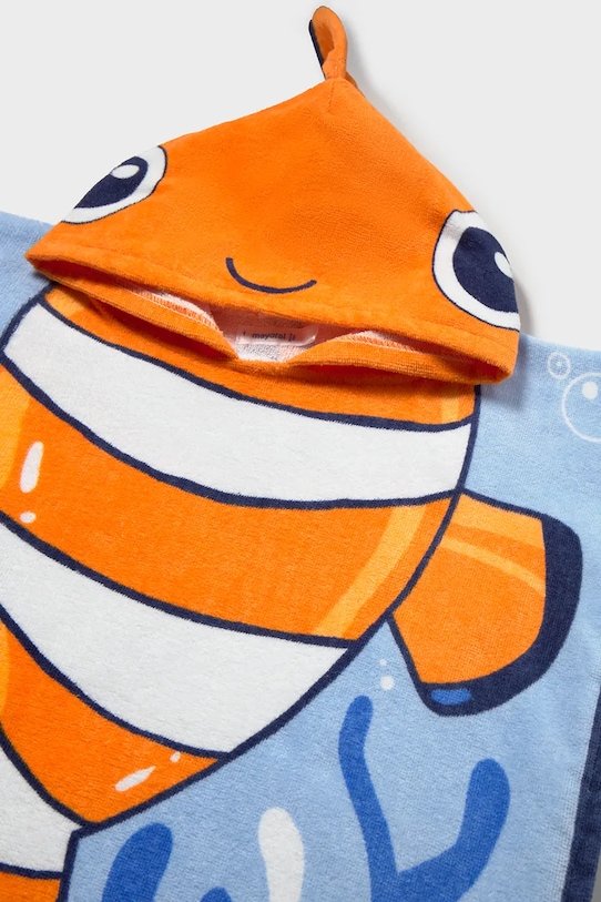 Chlapec Detský uterák s kapucňou Mayoral 10164.3G.Baby.PPY2 modrá