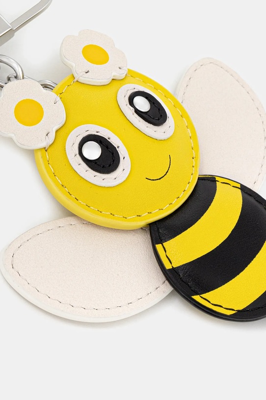 Weekend Max Mara brelok skórzany AFANTINO 2615721094600 żółty SS26