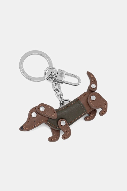 Weekend Max Mara brelok skórzany AFANTINO brązowy 2615721094600