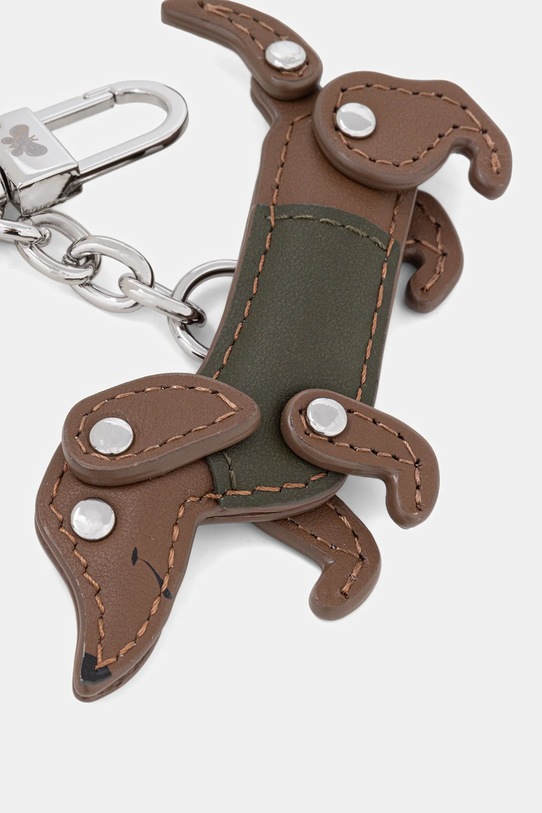 Weekend Max Mara brelok skórzany AFANTINO 2615721094600 brązowy SS26