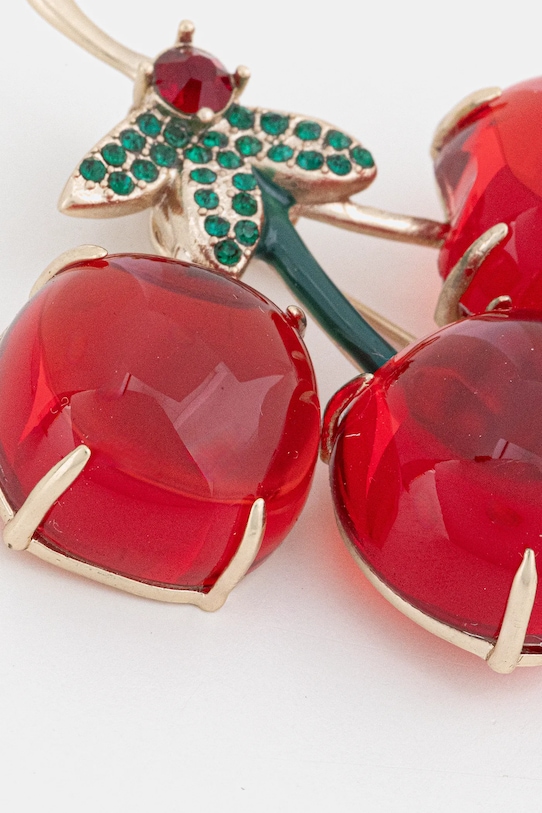 Weekend Max Mara broszka ALEONE 2615751014600 czerwony SS26