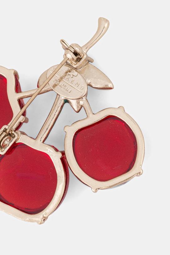 Akcesoria Weekend Max Mara broszka ALEONE 2615751014600 czerwony