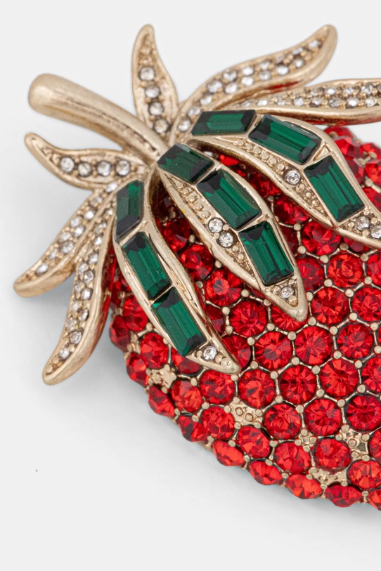 Akcesoria Weekend Max Mara broszka ACRESPO 2615751024600 czerwony