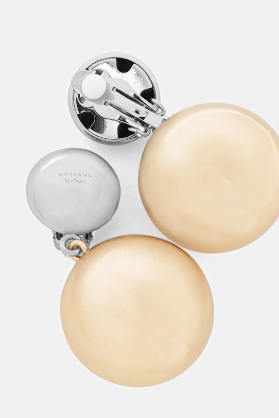 Weekend Max Mara klipsy AOVATTE 2615751074600 złoty SS26