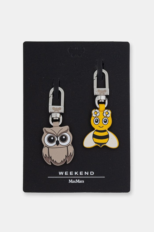 Weekend Max Mara brelok damski ASCATOLA 2-pack beżowy 2615721065600