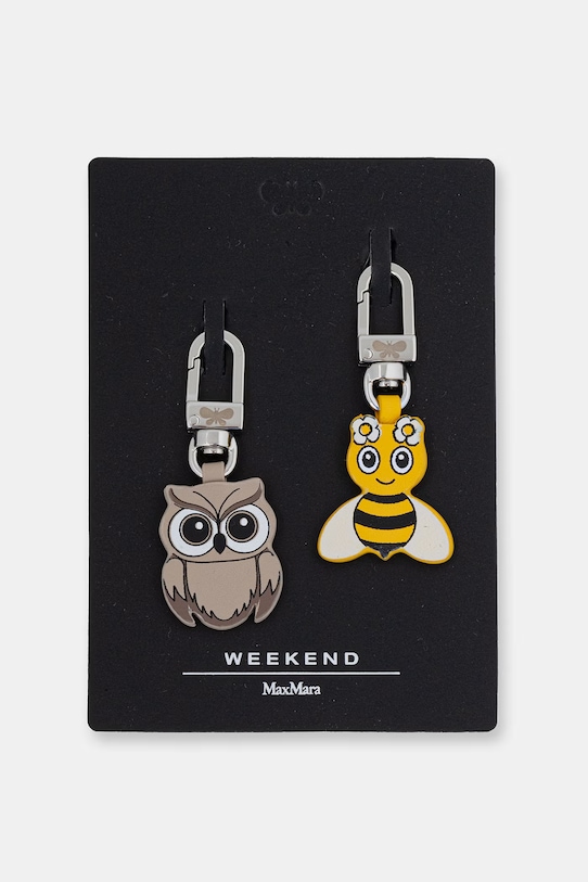 Weekend Max Mara brelok damski ASCATOLA 2-pack beżowy 2615721065600