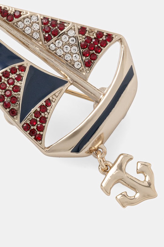 Weekend Max Mara broszka damska AVAMPATA 2615751015600 złoty SS26