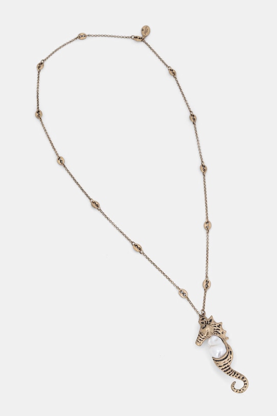 Weekend Max Mara ogrlica z obeskom ženska z kovino AGIORNO zlata 2615751045600