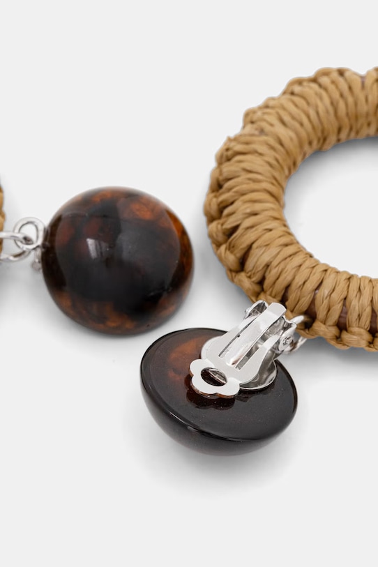 Weekend Max Mara klipsy damskie ARANCH 2615751065600 beżowy SS26