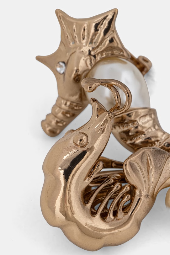 Weekend Max Mara klipsy damskie ACANTO 2615751135600 złoty SS26