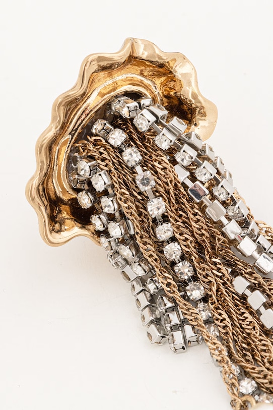 Akcesoria Weekend Max Mara klipsy damskie ACANTO 2615751135600 złoty