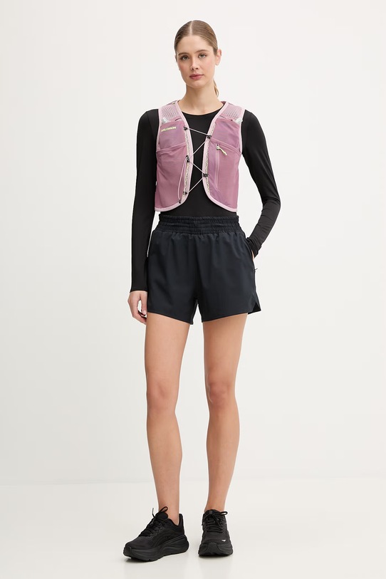 Salomon kamizelka do biegania ACTIVE SKIN 4 LC2859200 różowy SS26