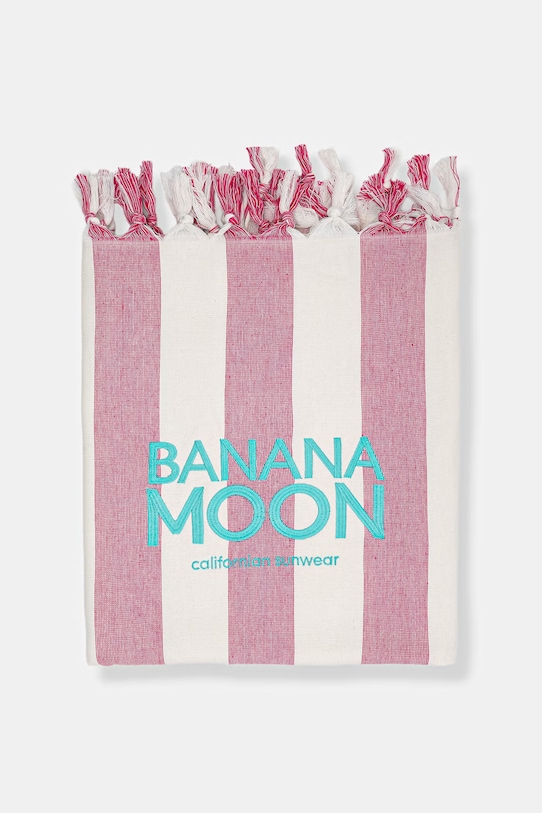 Banana Moon ręcznik plażowy bawełniany Marbella AISSIA.MARBELPX4 różowy SS26