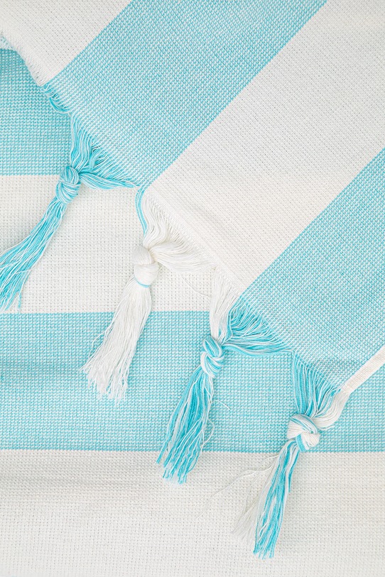 Banana Moon ręcznik plażowy bawełniany Marbella niebieski AISSIA.MARBELPX4