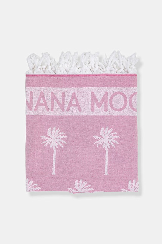 Banana Moon ręcznik plażowy Azusa BAYAHOO.AZUSA różowy SS26