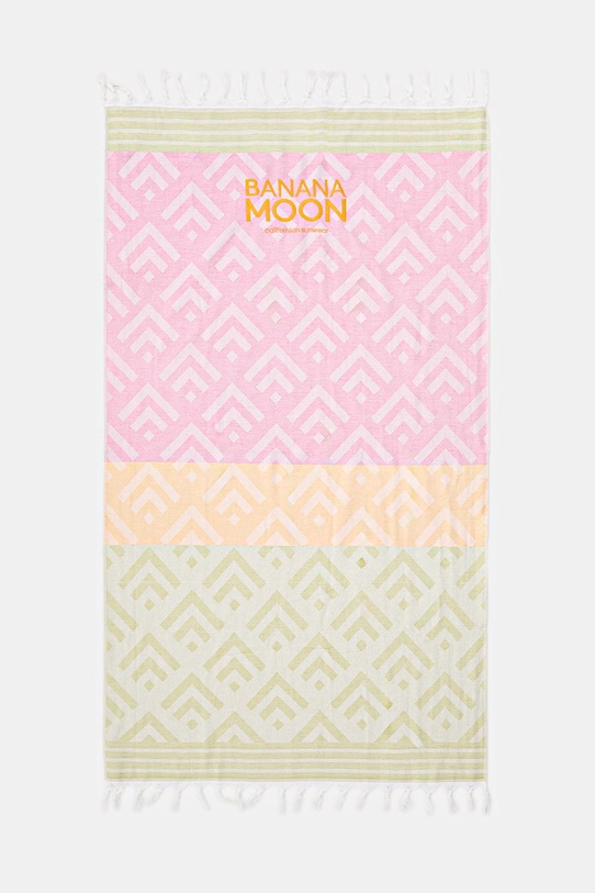 Banana Moon ręcznik plażowy bawełniany Mello różowy RIMBAY.MELLO