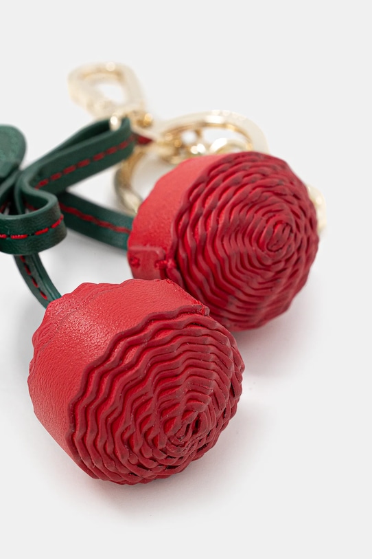 BOSS brelok skórzany 50564507 czerwony SS26