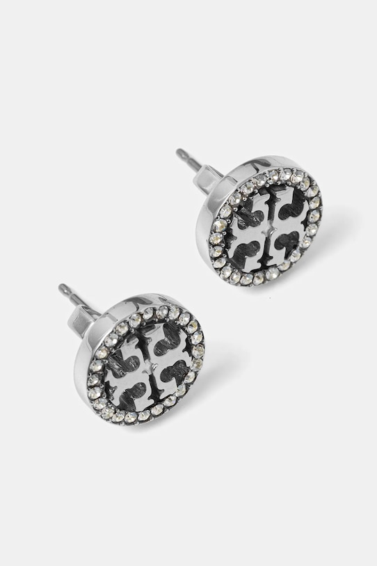 Náhrdelník a náušnice Tory Burch Miller Pave 177663.042 strieborná SS26