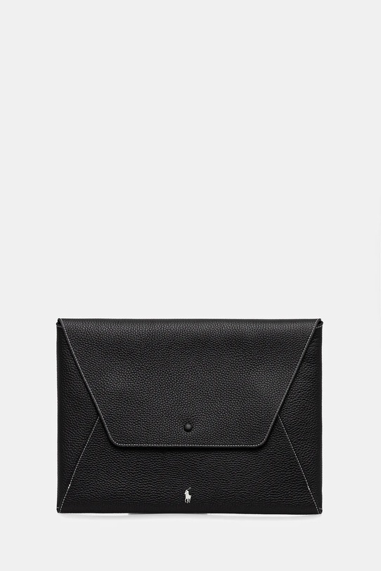Polo Ralph Lauren kosmetyczka skórzana czarny 427971194