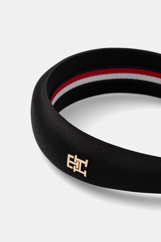 Tommy Hilfiger opaska do włosów AW0AW18220 czarny SS26