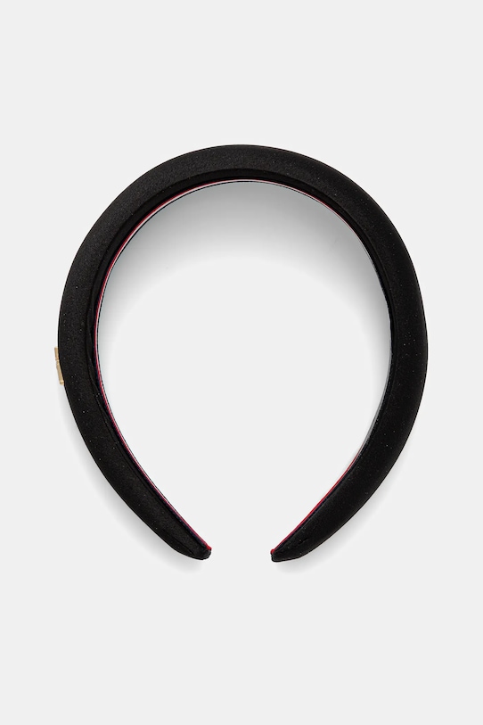 Akcesoria Tommy Hilfiger opaska do włosów AW0AW18220 czarny
