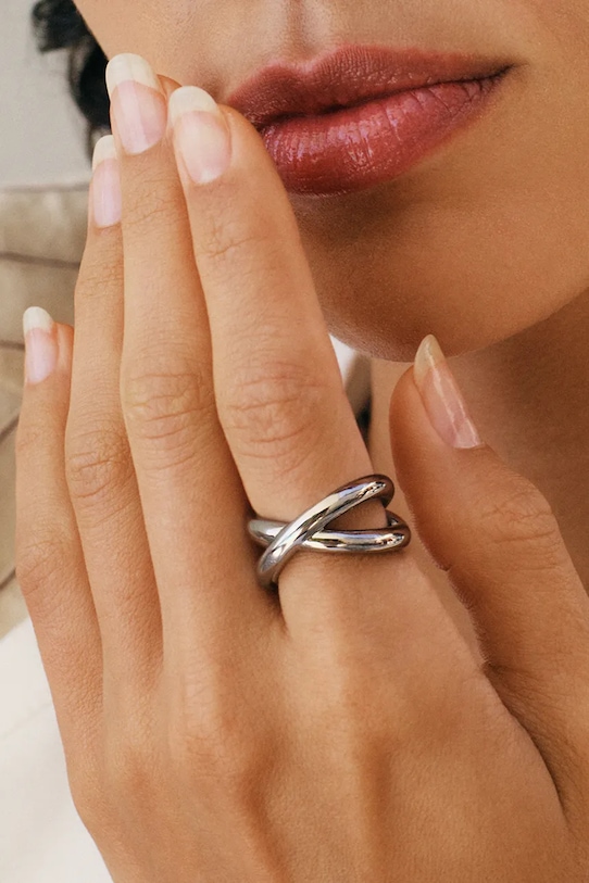 EDBLAD inel Alexa argintiu 130228