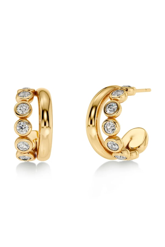 Pozlátené náušnice EDBLAD Grace pozlátené zlatá 130257