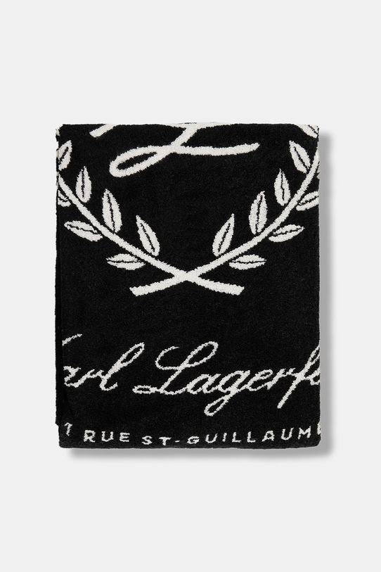 Πετσέτα Karl Lagerfeld K/HOTEL B1W46088 μαύρο SS26