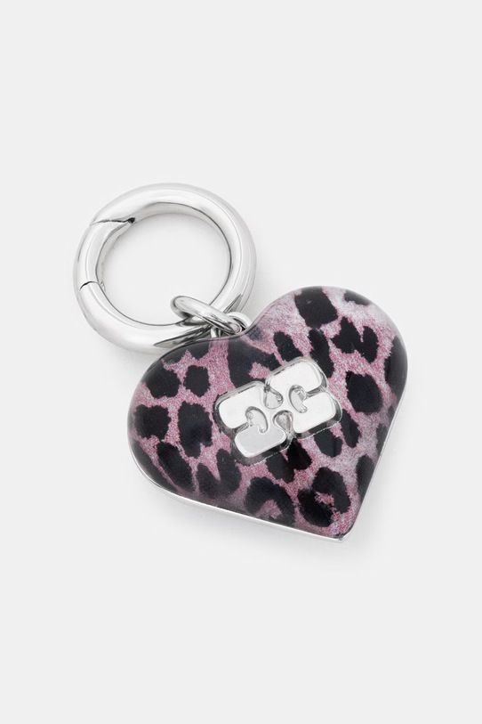 GANNI brelok różowy B3010095