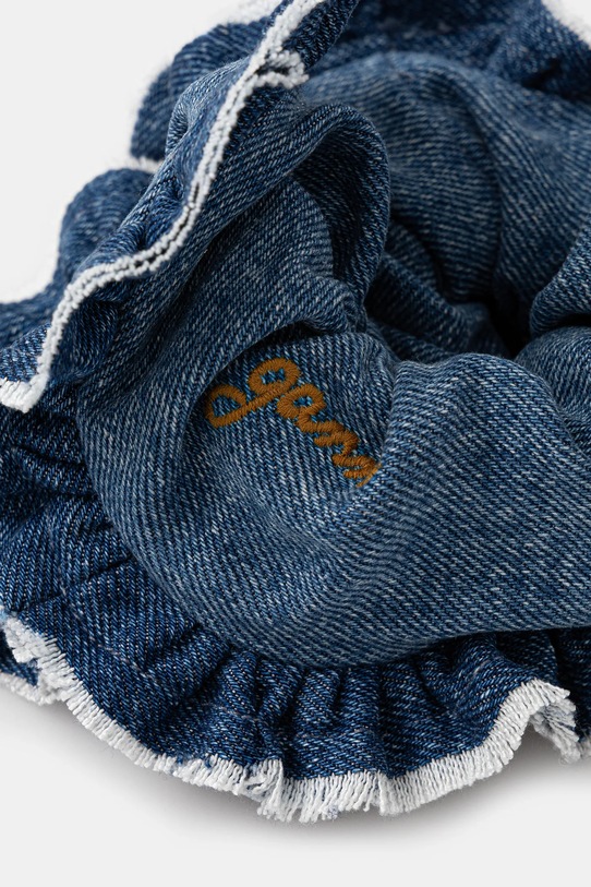 GANNI gumka do włosów B3020054 niebieski SS26