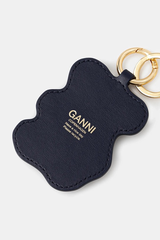 GANNI brelok do kluczy B3010055 B3010055 brązowy SS26
