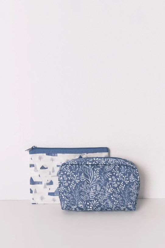 women'secret zestaw kosmetyczek 3-pack 4842019 niebieski