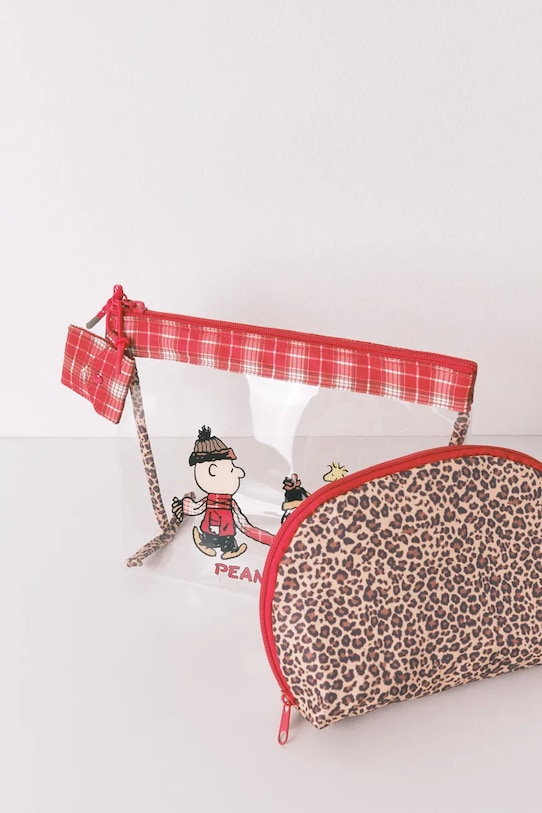 Accessori women'secret borsa da toilette SNOOPY pacco da 2 4842025 rosso