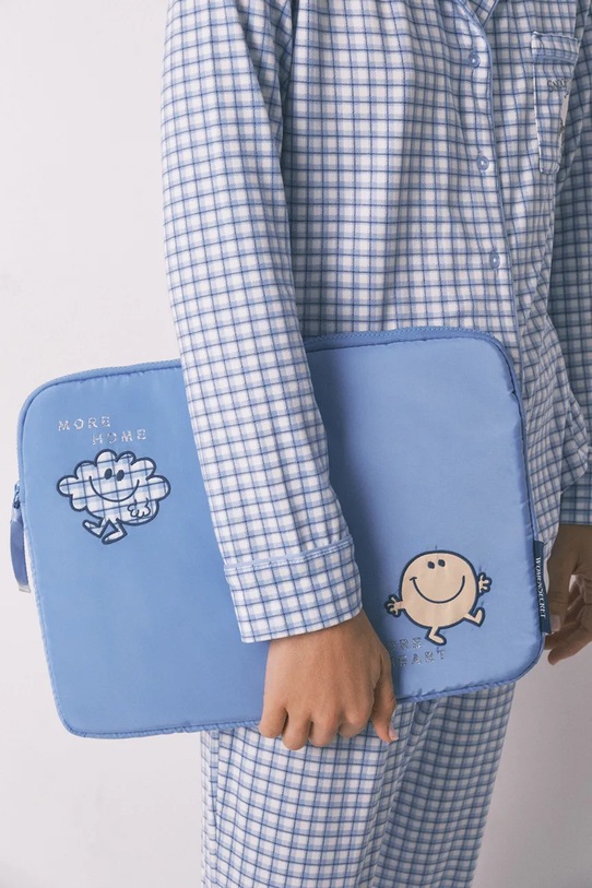 women'secret pokrowiec na laptopa niebieski 4842034