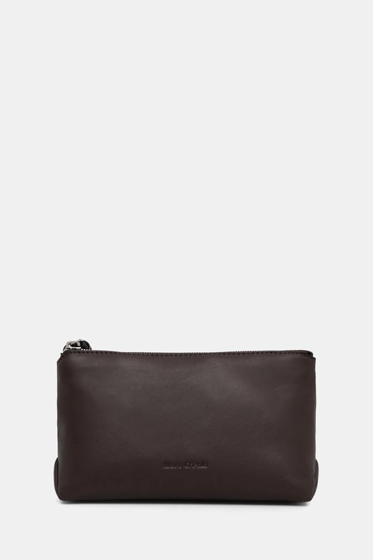 Marc O'Polo kosmetyczka skórzana Planet friendly brązowy 5000008507