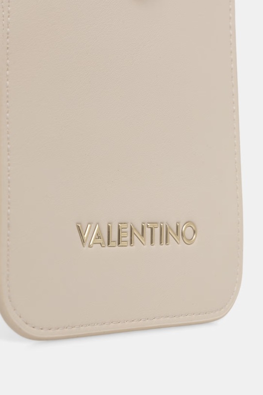 Valentino Bags pokrowiec na telefon damski z imitacji skóry CLIO RE beżowy VPS9OG82