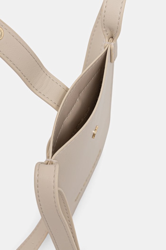 Valentino Bags pokrowiec na telefon damski z imitacji skóry CLIO RE VPS9OG82 beżowy