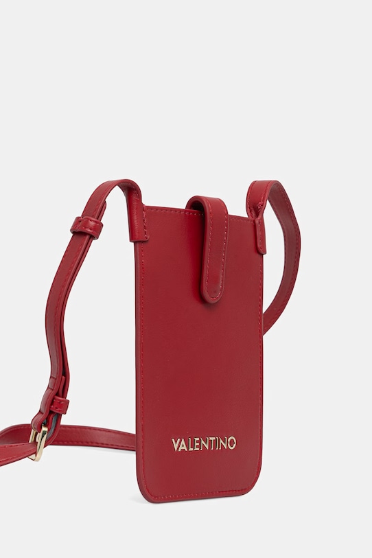 Valentino Bags pokrowiec na telefon damski z imitacji skóry CLIO RE VPS9OG82 czerwony SS26