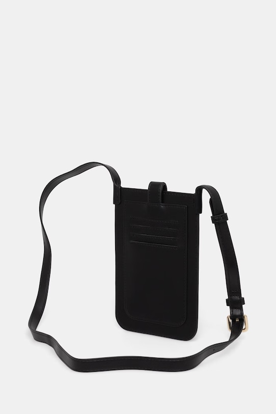 Akcesoria Valentino Bags pokrowiec na telefon damski z imitacji skóry CLIO RE VPS9OG82 czarny