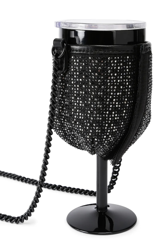 Akcesoria Kurt Geiger London kieliszek termiczny na wino Kensington 5394100609 czarny