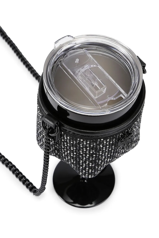 Kurt Geiger London kieliszek termiczny na wino Kensington czarny 5394100609