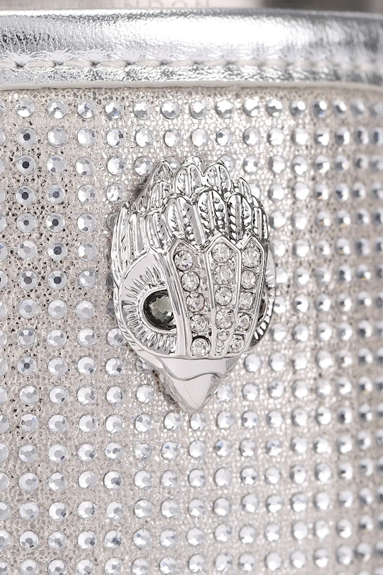 Kurt Geiger London kieliszek termiczny na wino Kensington 5394163609 srebrny